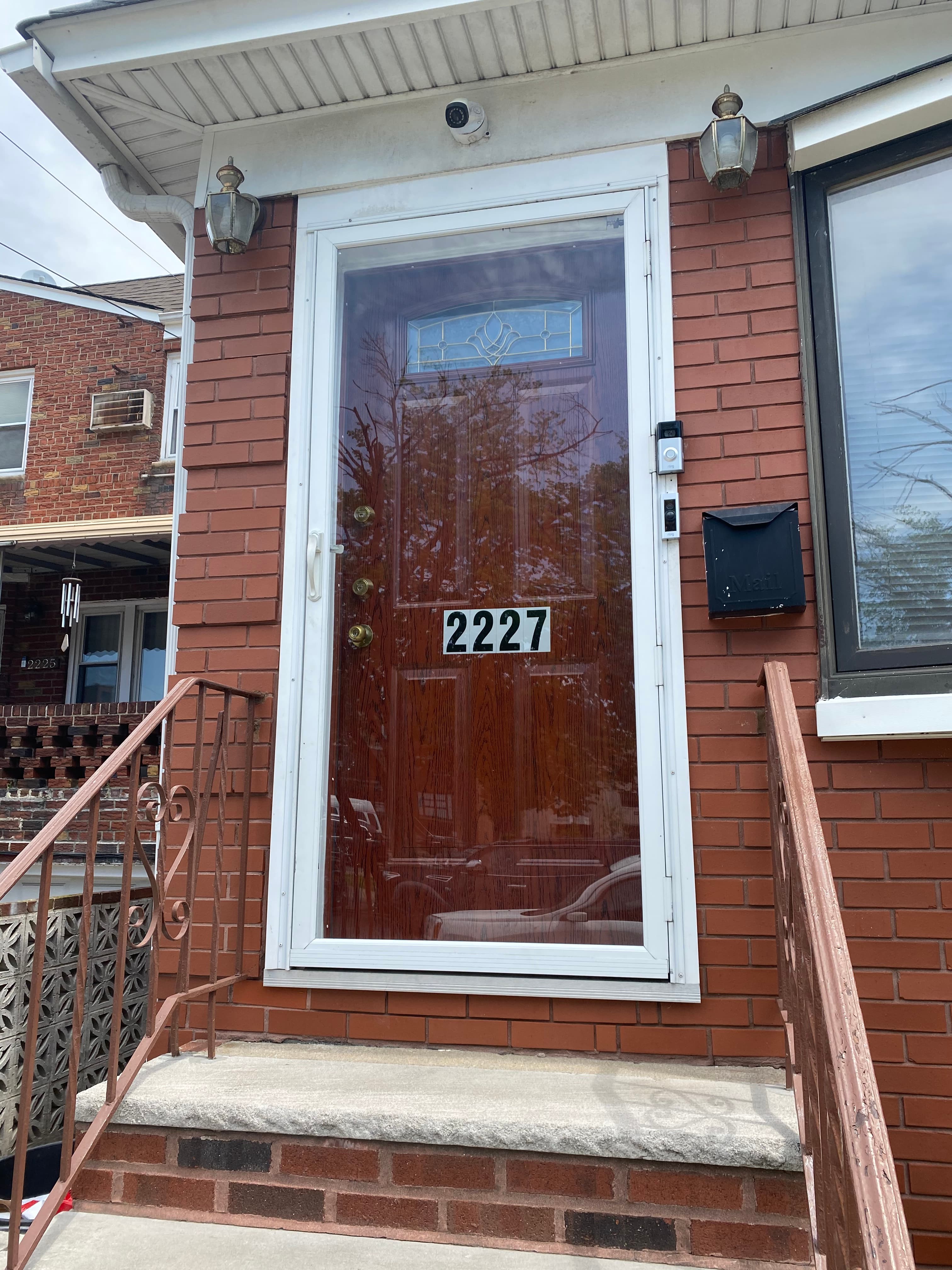 Safety Glass (1/4") glass sample for shower doors and glass installations